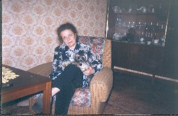 Galina Levina at home (St.Petersburg 2000s)