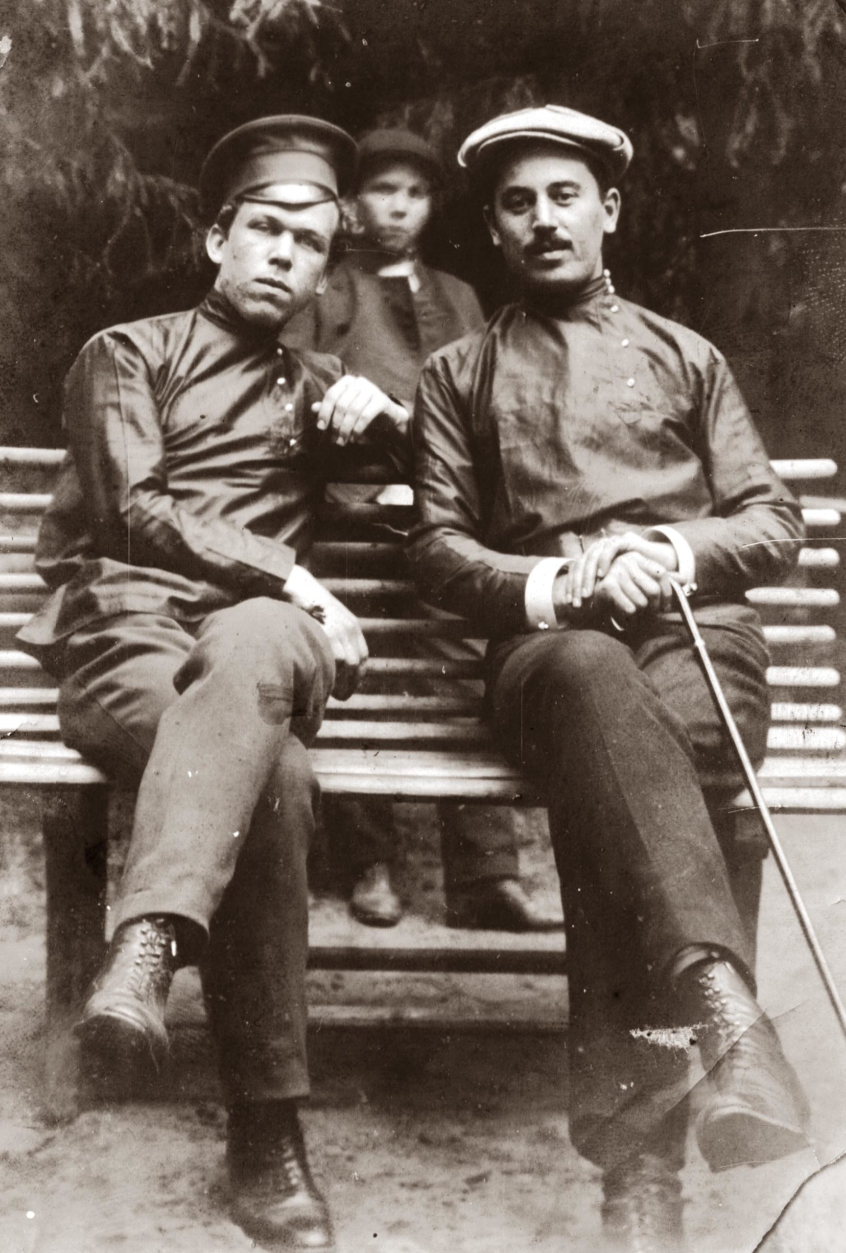 Vladimir Yanov with his pal