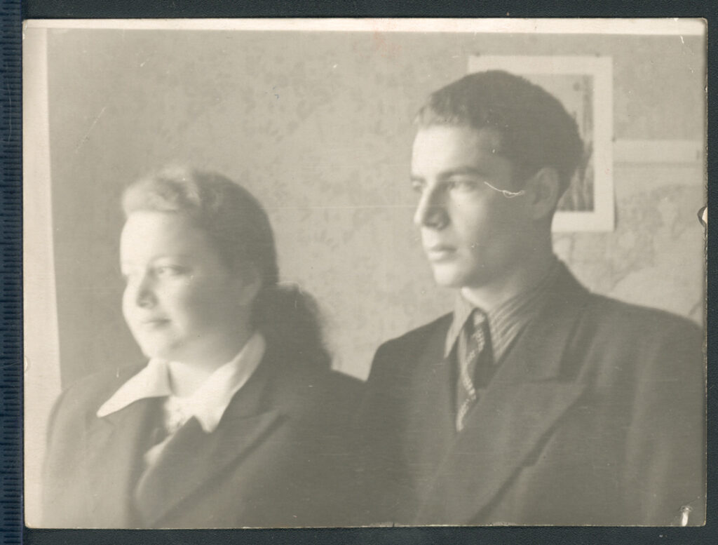 Rita Kazhdan and her brother, Georgy Fridman
